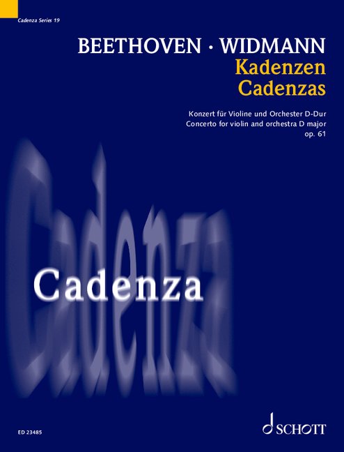 Kadenzen Band 19  (Konzert op. 61) 