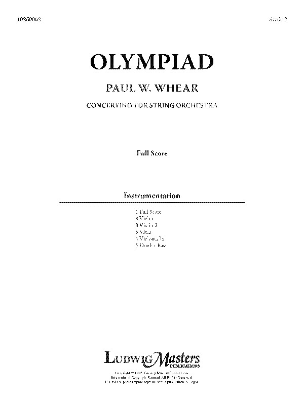 Olympiad (s/o sc)