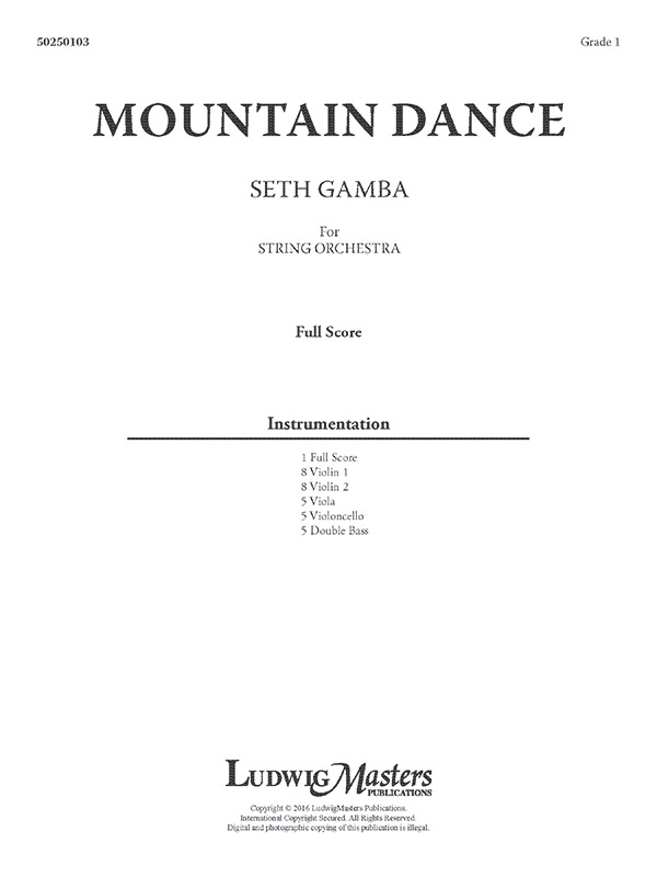 Mountain Dance (s/o sc)