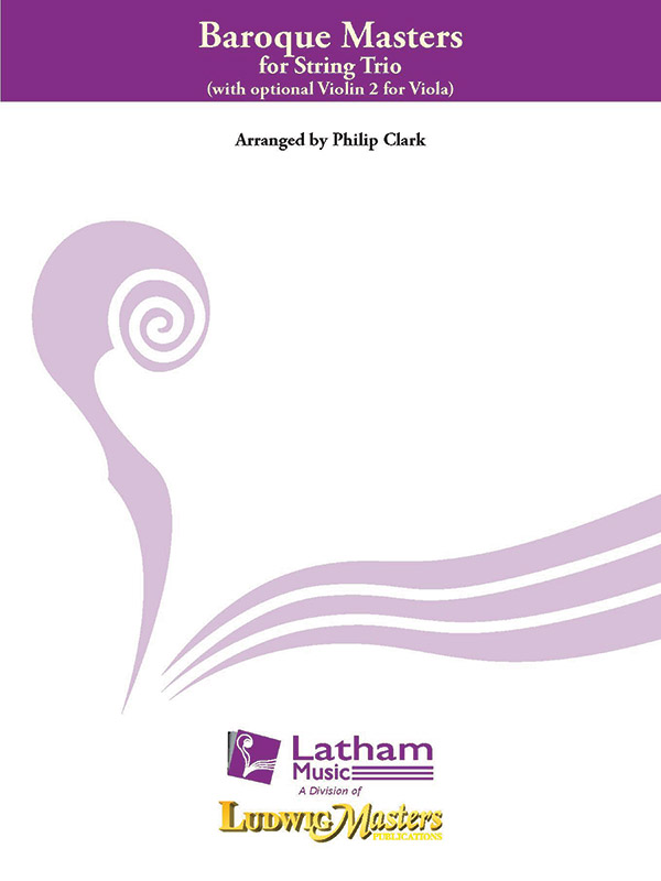 Baroque Masters for String Trio sc