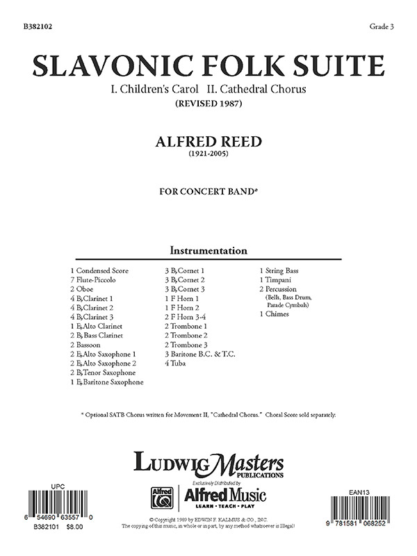 Slavonic Folk Suite (c/b sc)