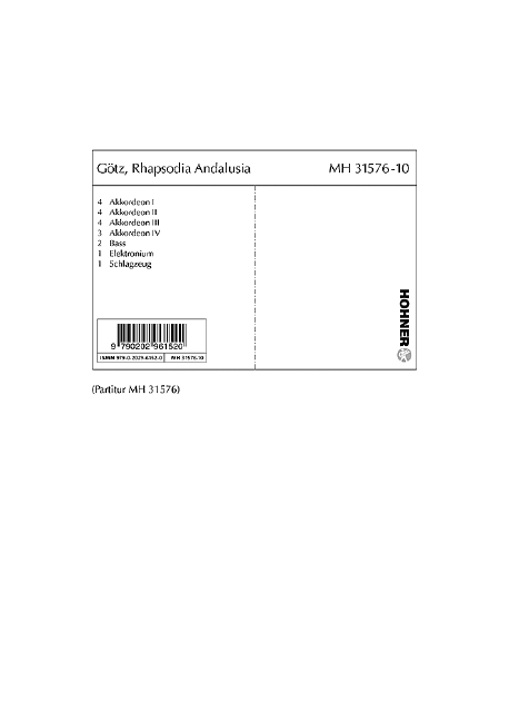 Rhapsodia Andalusia