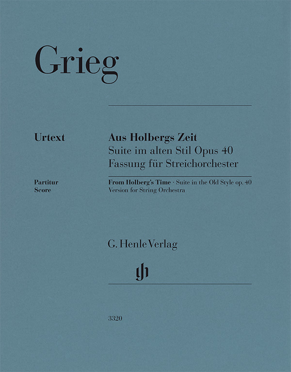Aus Holbergs Zeit op.40 (Suite im alten Stil)