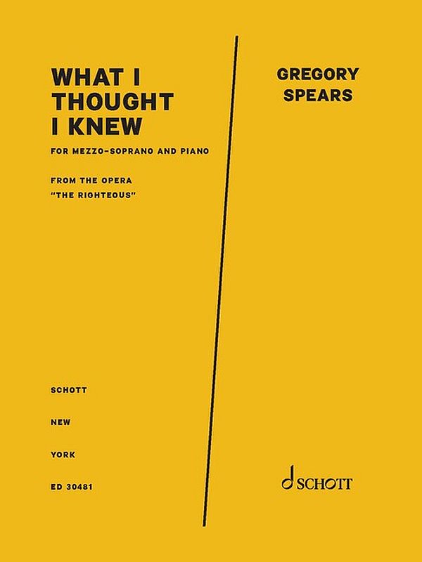 What I thought I knew