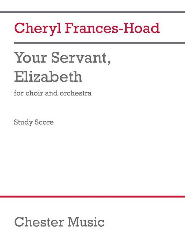 Your Servant, Elizabeth (Study Score)