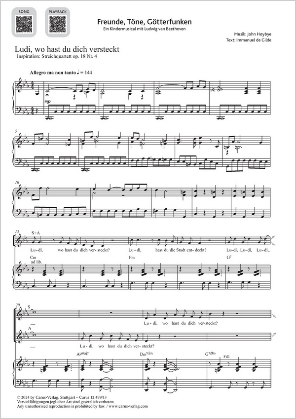 Ludi, wo hast du dich versteckt