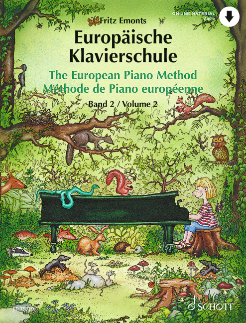 Europäische Klavierschule Bd 2 (+OnlineAudio)