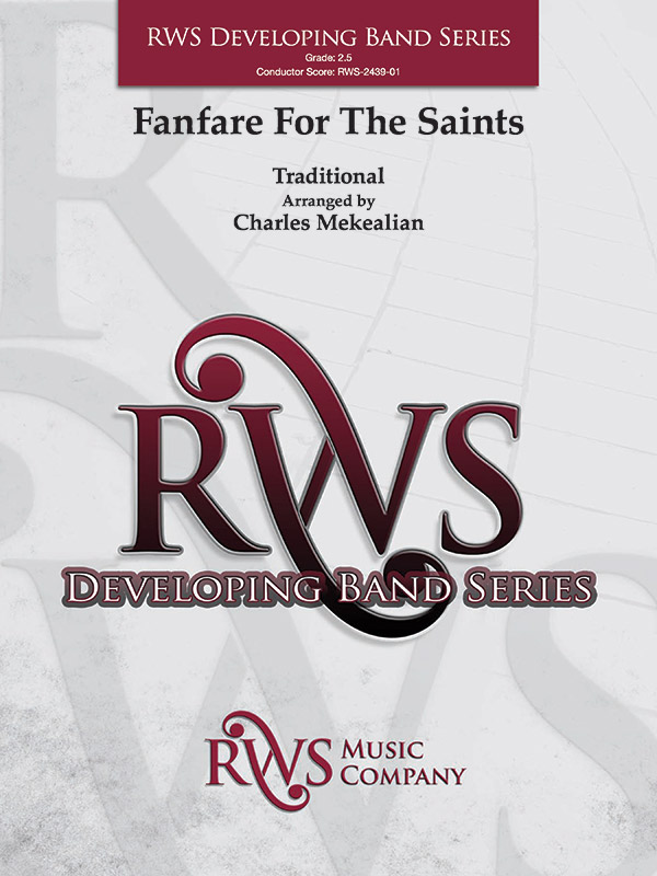 Fanfare For The Saints (c/b score)