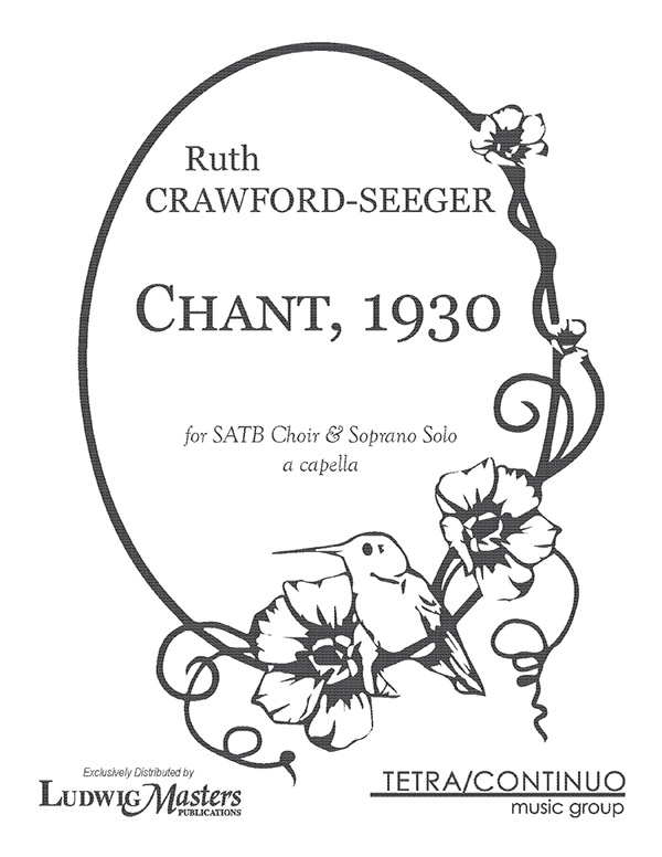 Chant, 1930 (choral score)