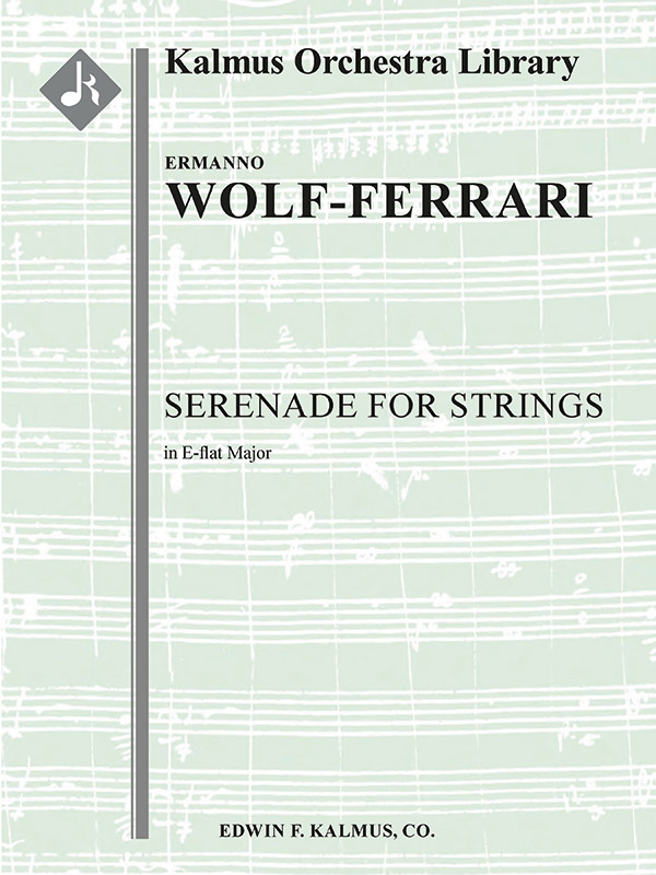 Serenade for Strings in E-flat (s/o sc)