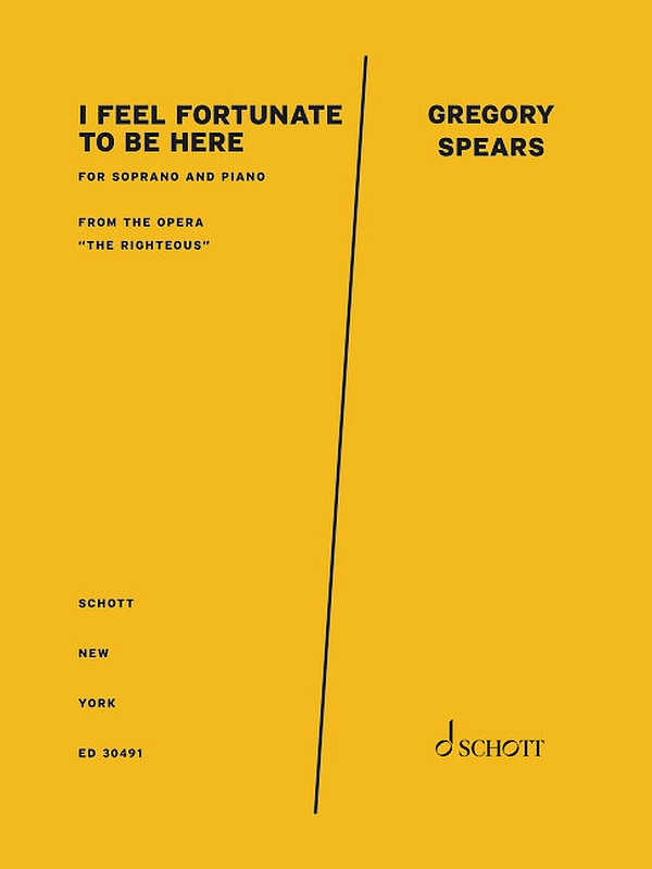 I feel fortunate to be here