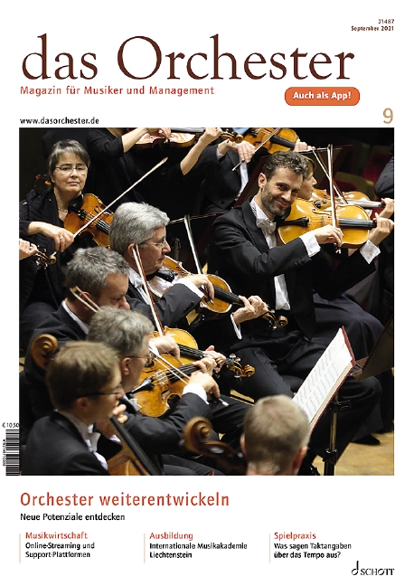 Das Orchester September 2021