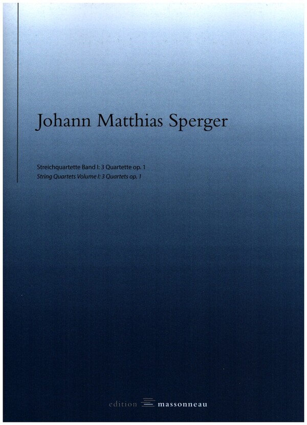 Streichquartette Band 1 - 3 Quartette op.1