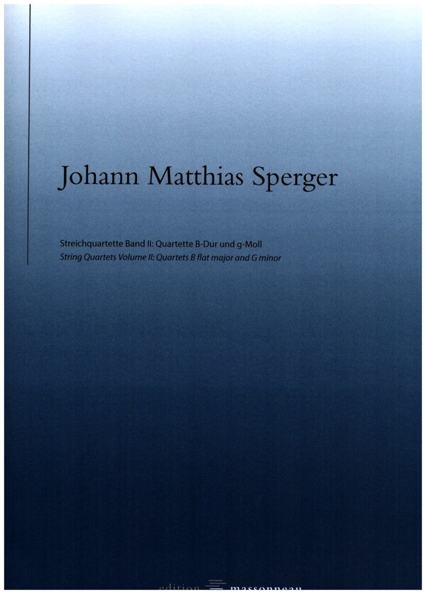 Streichquartette Band 2 - Quartette B-Dur und g-Moll