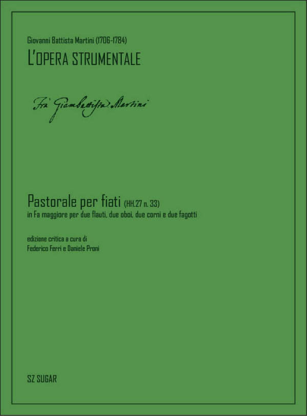 Pastorale per fiati HH.27 n. 33