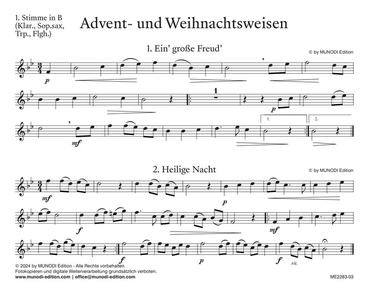 Advent- und Weihnachtsweisen
