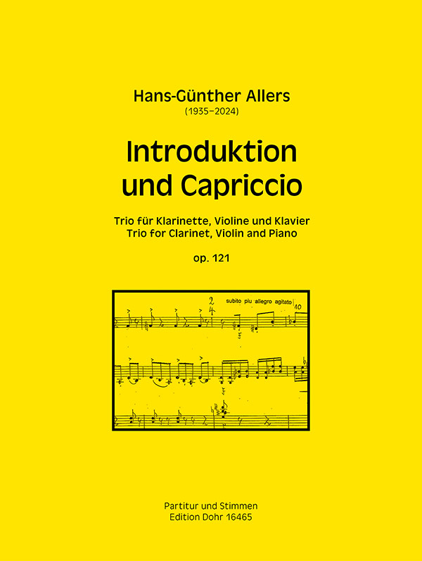 Introduktion und Capriccio op. 121 (2016)