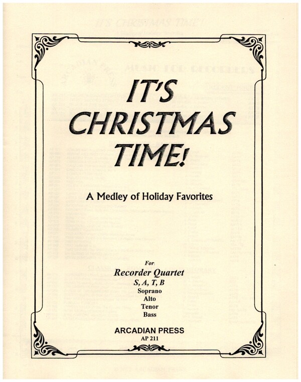 It's Christmas Time