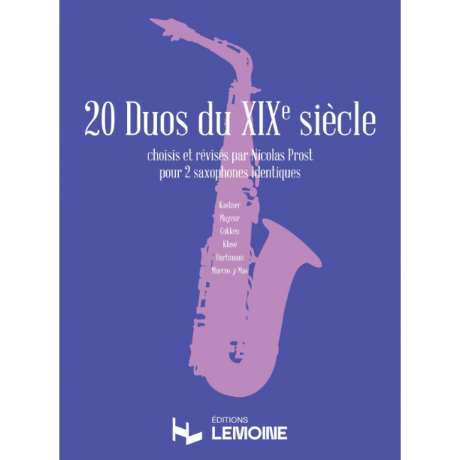 20 Duos du XIXème Siècle