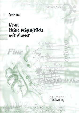 9 kleine Geigenstücke mit Klavier