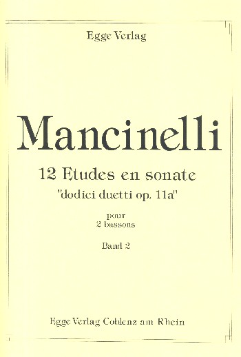12 Etudes en sonate op.11a vol.2