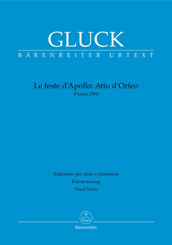 Atto d'Orfeo (aus 'Le feste d'Apollo', Parma Fassung von 1769)