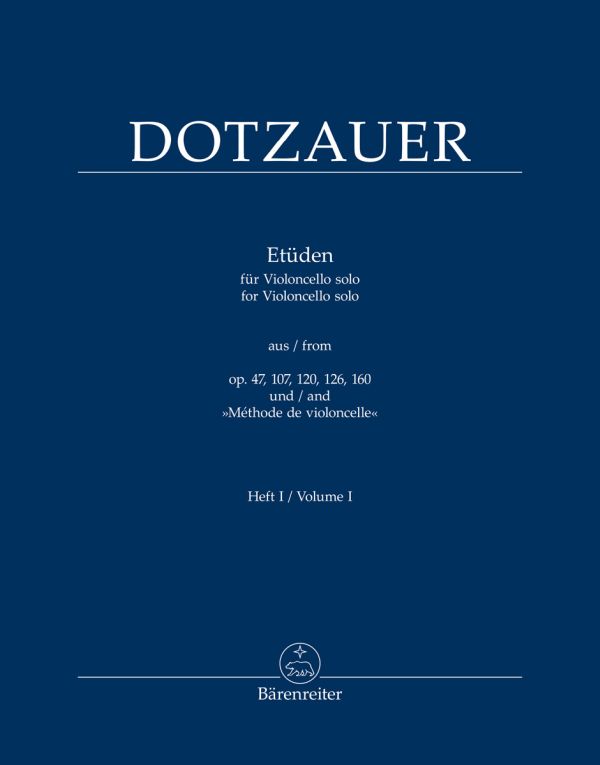 Etüden Heft I (aus op.47, 107, 120, 126, 160 und 'Méthode de violoncelle')