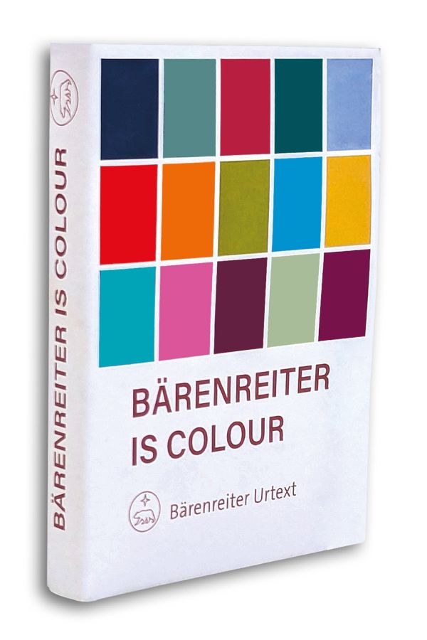 Haftnotizset mit Filmmarkerset 'Bärenreiter is Colour'