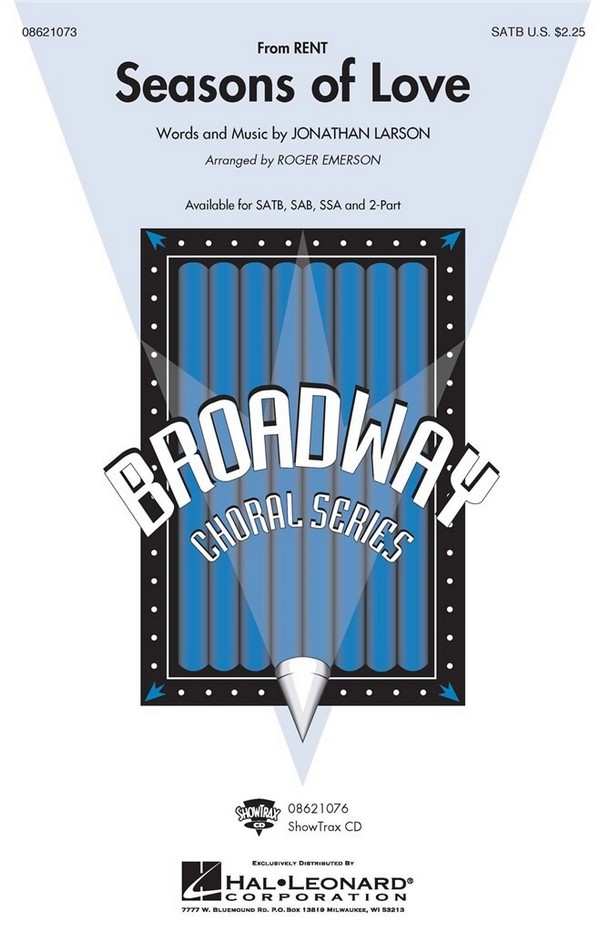 Seasons of Love for mixed chorus