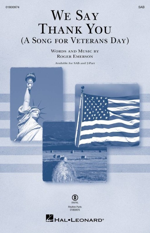 We Say Thank You (A Song for Veterans Day)