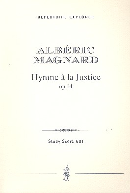 Hymne à la Justice op.14 für Orchester