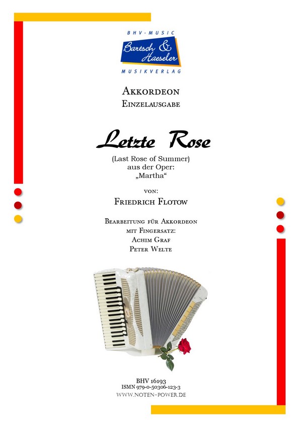 Letzte Rose (Last Rose of Summer)