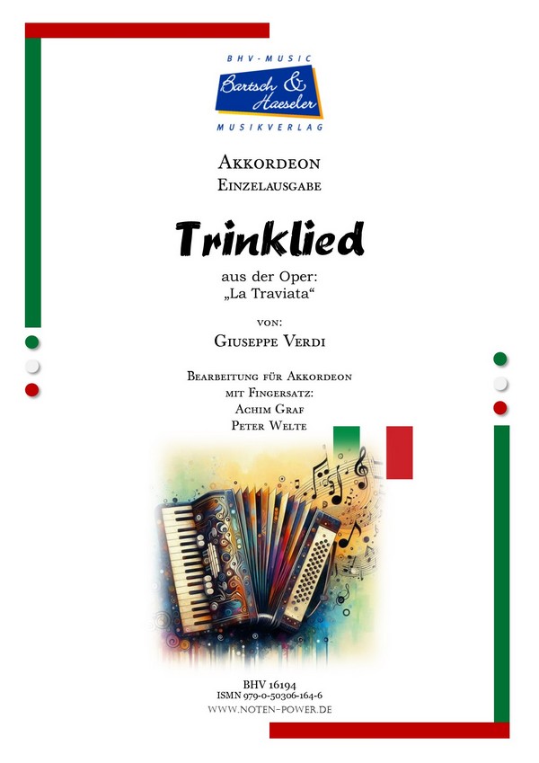 Trinklied (aus der Oper "La Traviata")