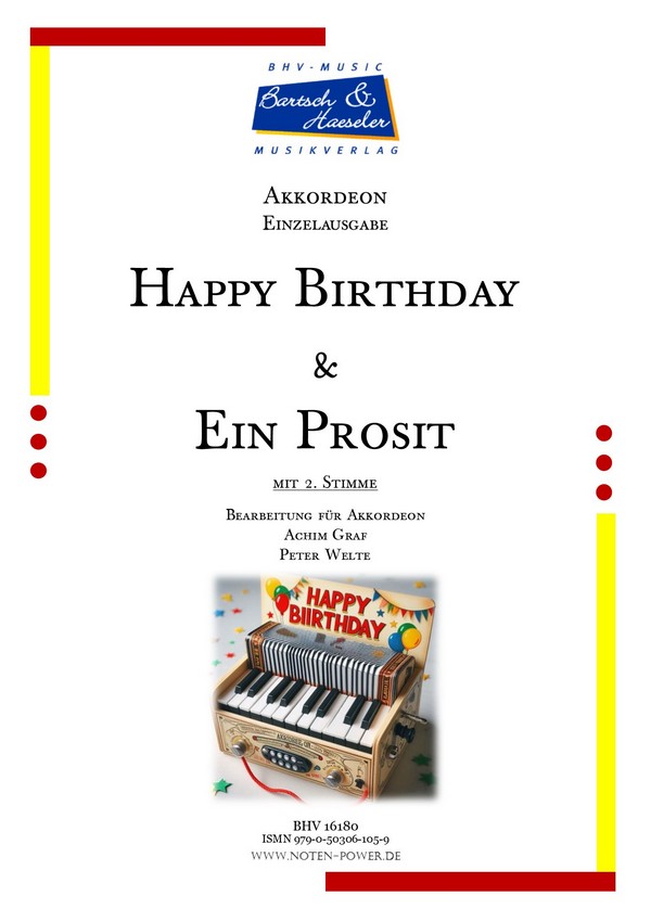 Happy Birthday / Ein Prosit