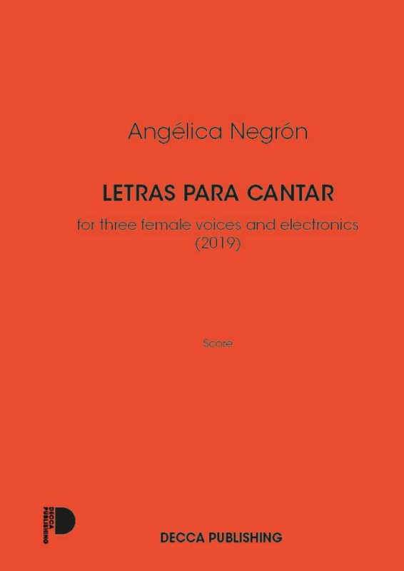 Letras para cantar