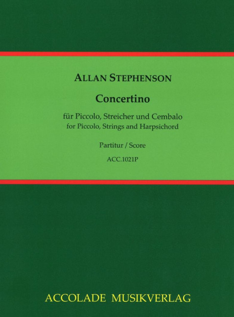 Concertino for piccolo flute, strings
