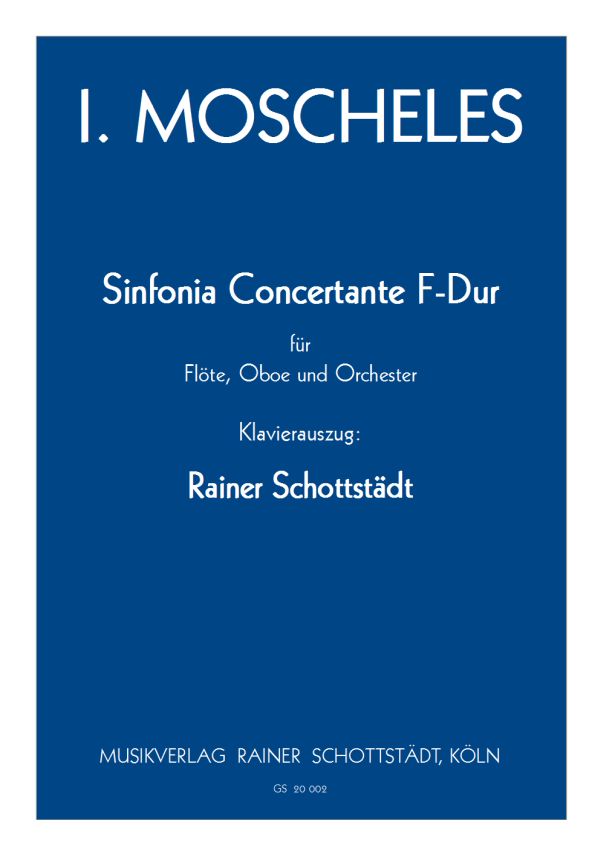 Sinfonia Concertante F-dur, KA: R.Schottstädt,  arr. R.Schottstädt
