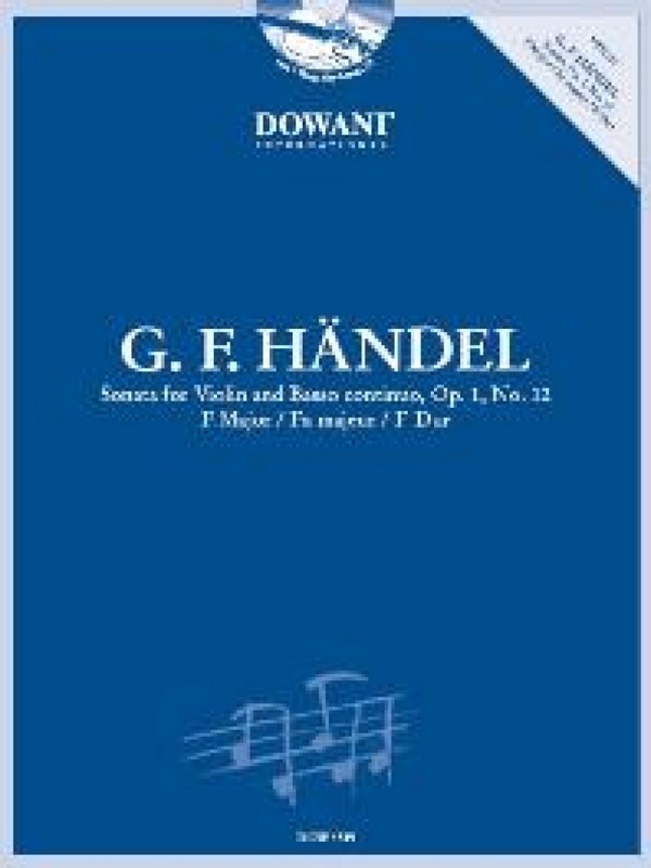 Sonate F-Dur op.1,12 (+CD)