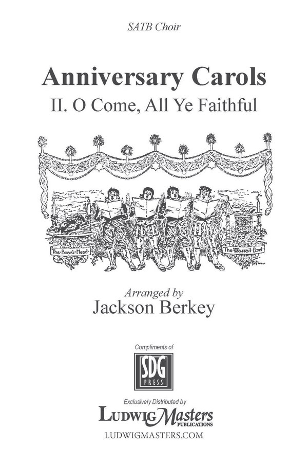 O Come, All Ye Faithful SATB