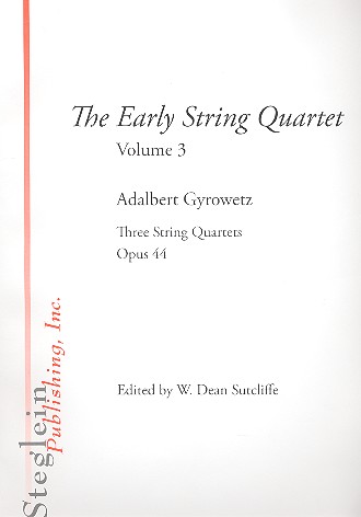 3 String Quartets op.44