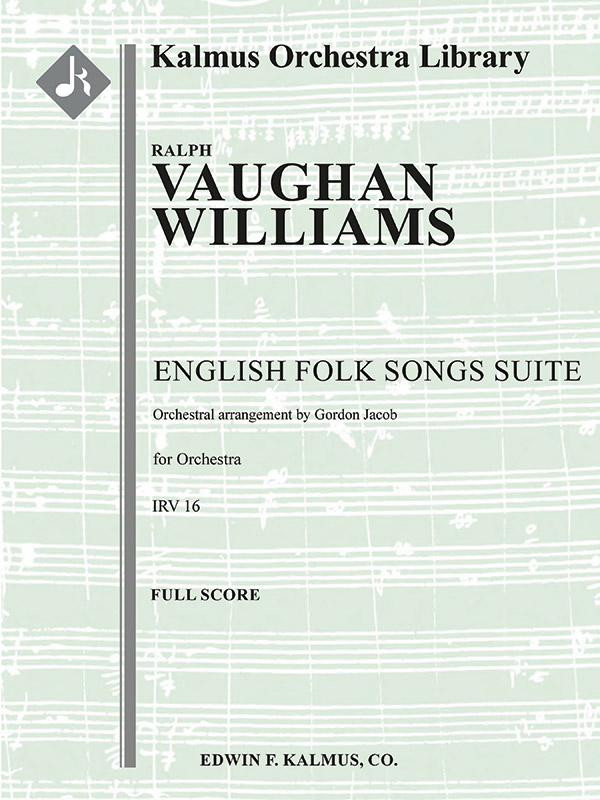 English Folk Songs Suite for Orch (sc)