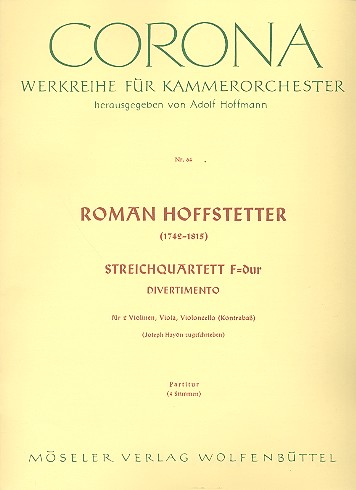 Streichquartett F-Dur