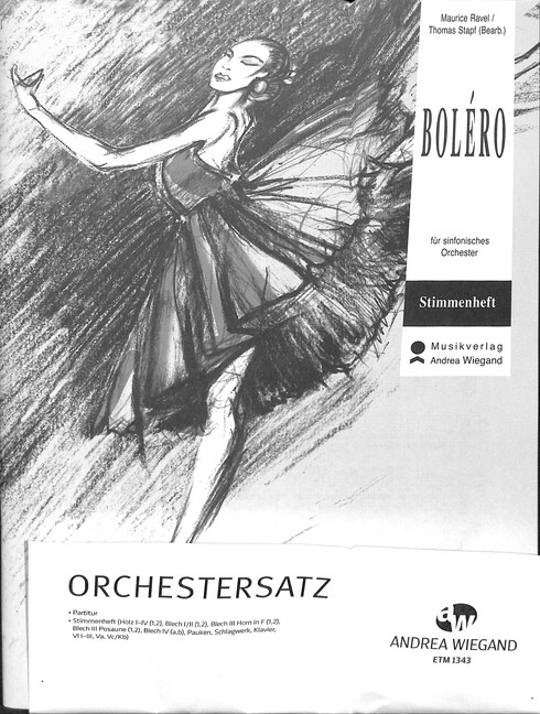 Boléro für Orchester