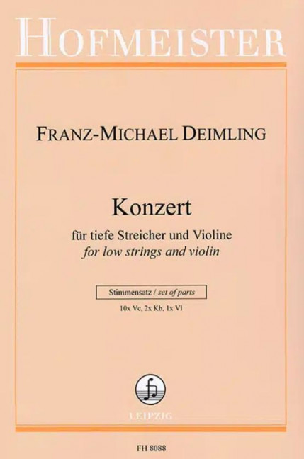 Konzert für tiefe Streicher und Violine