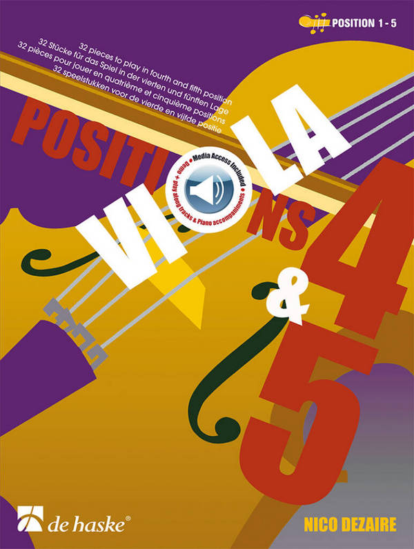 Viola Positions 4 and 5 (+Online-Audio)