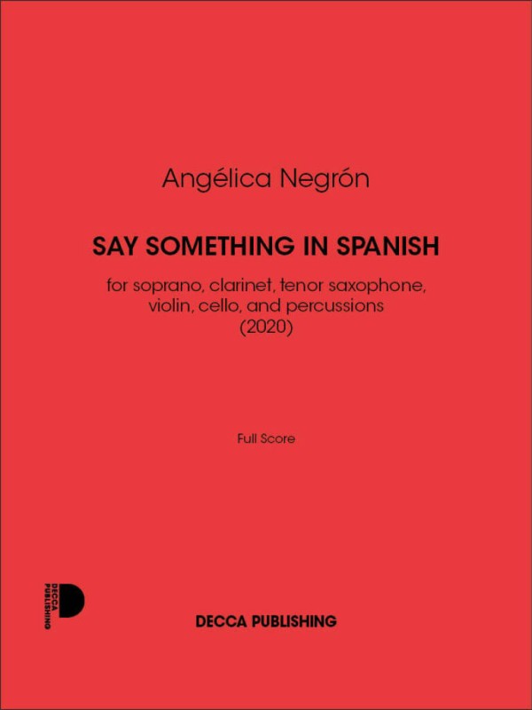Say Something In Spanish