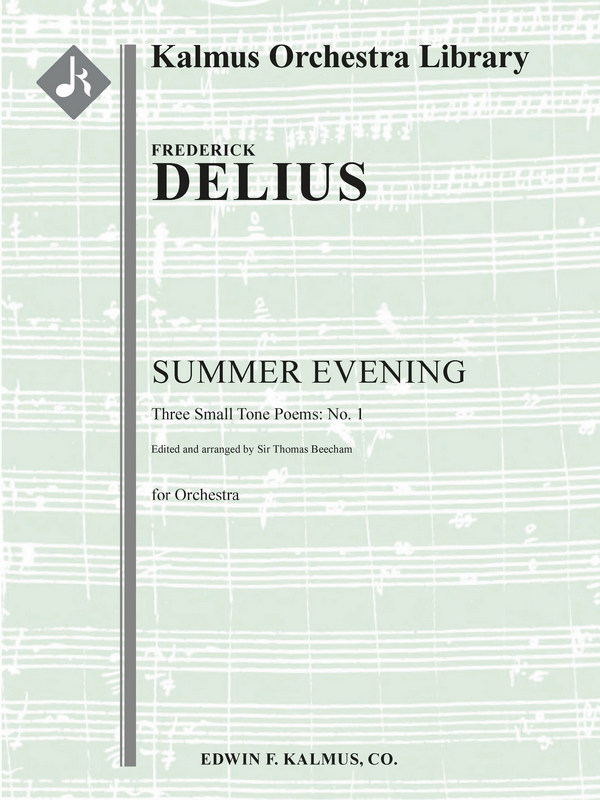 Summer Eveing (f/o score)