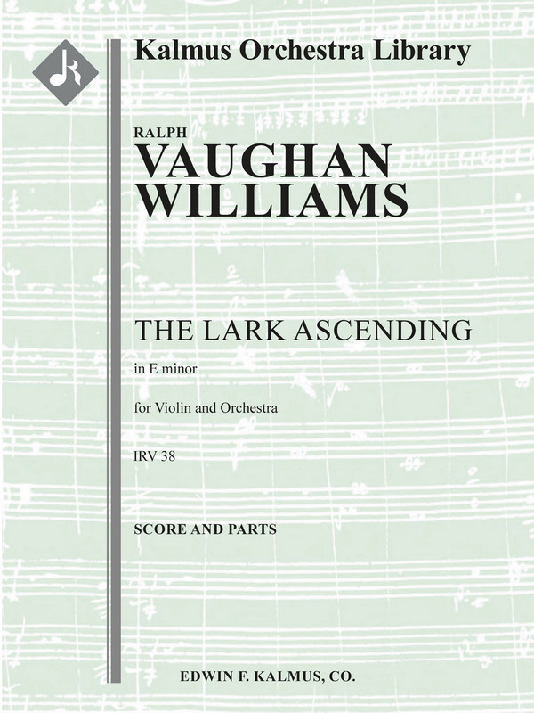 The Lark Ascending for Violin/Orch (f/o)