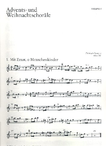 Advents- und Weihnachtschoräle