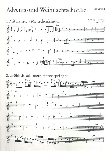 Advents- und Weihnachtschoräle